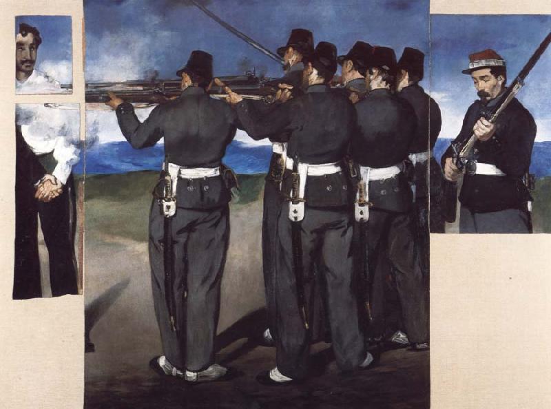 Edouard Manet The Execution of Maximilian oil painting image